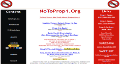 Desktop Screenshot of notoprop1.org